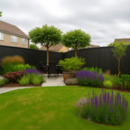 Composite Exterior Light Oak Slat Wall Cladding – Waterproof, UV‑Resistant - Standard Slat (4 Pieces)