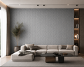 Acoustic Herringbone Wall Panel - Grey Oak 2.4m x 0.6m (4 Pieces)