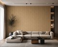 Acoustic Herringbone Wall Panel - Oak 2.4m x 0.6m (4 Pieces)