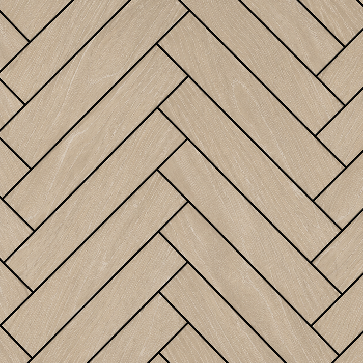 Acoustic Herringbone Wall Panel - Shadow Oak 2.4m x 0.6m (4 Pieces)