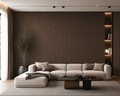 Acoustic Herringbone Wall Panel - Walnut 2.4m x 0.6m (4 Pieces)