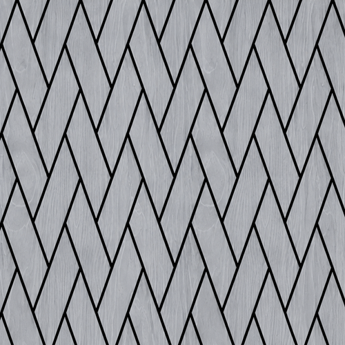 Acoustic Woven Wall Panel - Grey Oak 2.4m x 0.6m (4 Pieces)