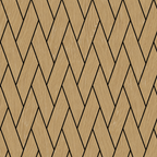 Acoustic Woven Wall Panel - Oak 2.4m x 0.6m (4 Pieces)