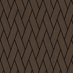 Acoustic Woven Wall Panel - Walnut 2.4m x 0.6m (4 Pieces)