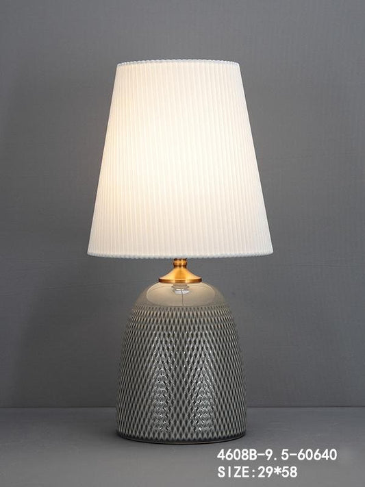 Grey Table Lamp