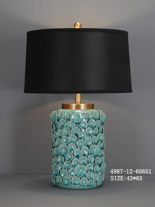 Blue Table Lamp
