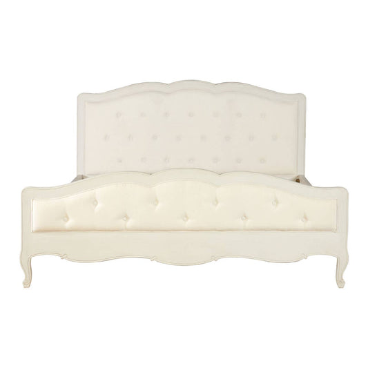 Loire White Super Kingsize Bed