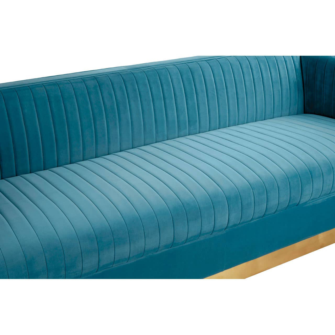 Opal 3 Seater Light Blue Sofa