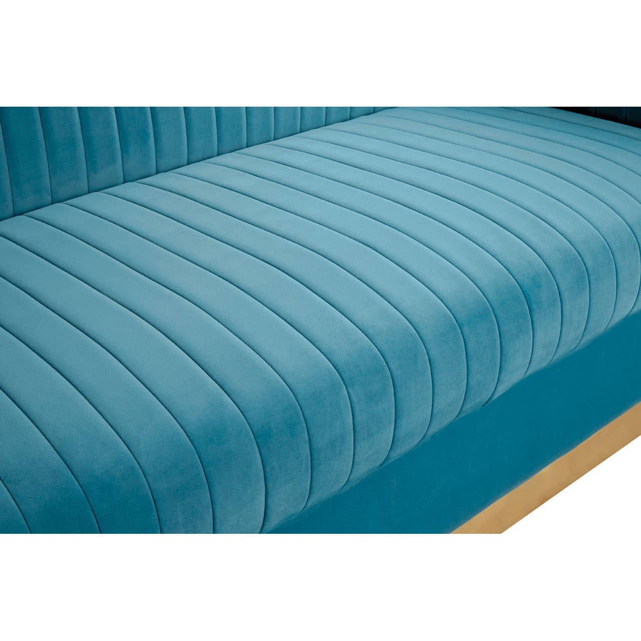Opal 3 Seater Light Blue Sofa