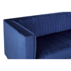 Opal 3 Seater Deep Blue Sofa