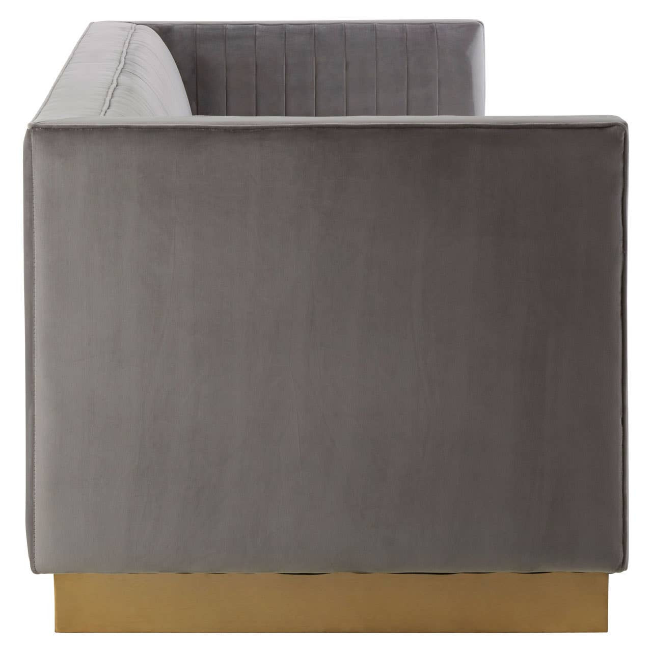 Opal 3 Seater Grey Sofa