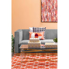 Opal 3 Seater Grey Sofa