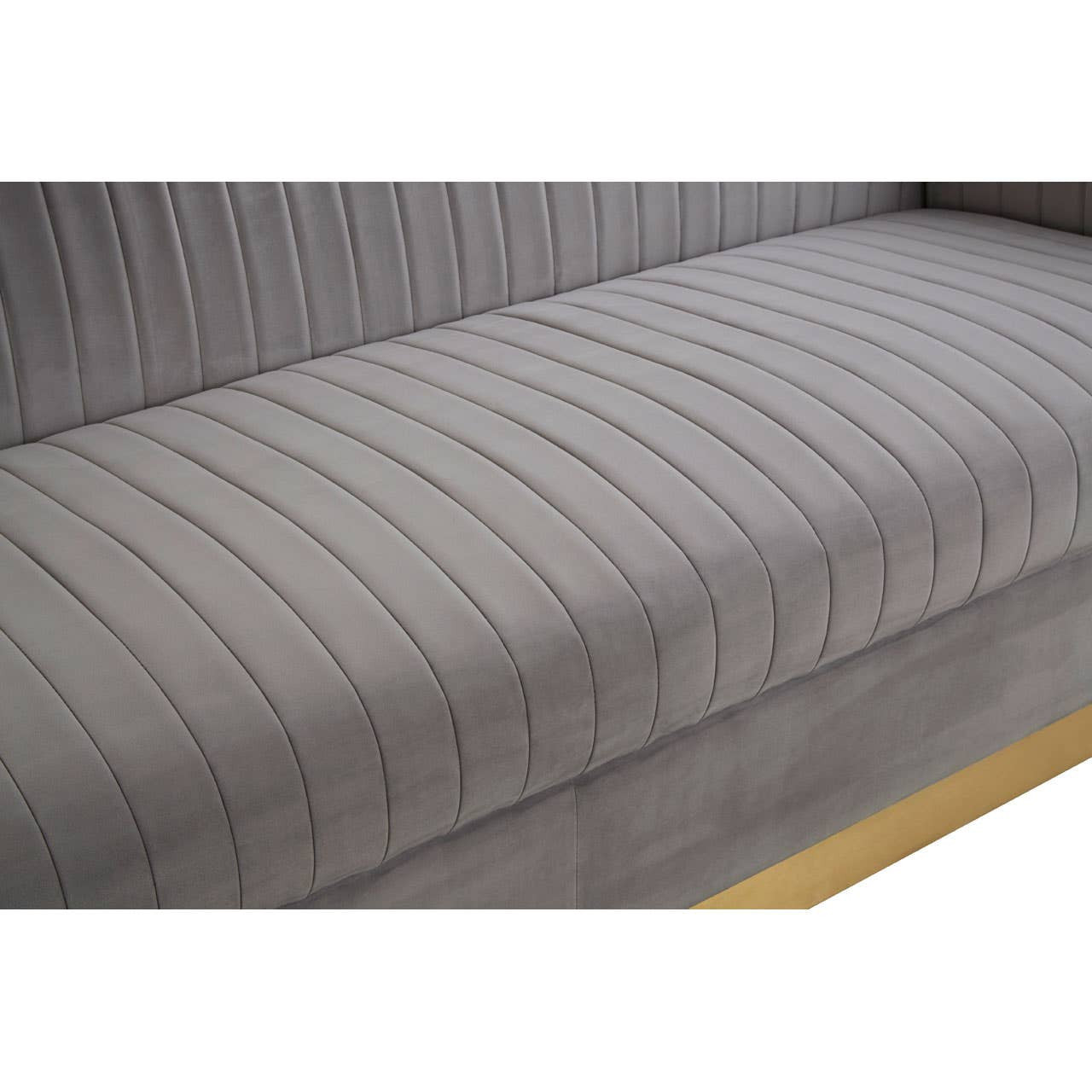 Opal 3 Seater Grey Sofa