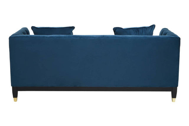 Sefira 2 Seater Navy Fabric Sofa
