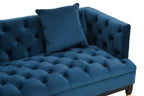 Sefira 2 Seater Navy Fabric Sofa