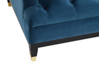 Sefira 2 Seater Navy Fabric Sofa