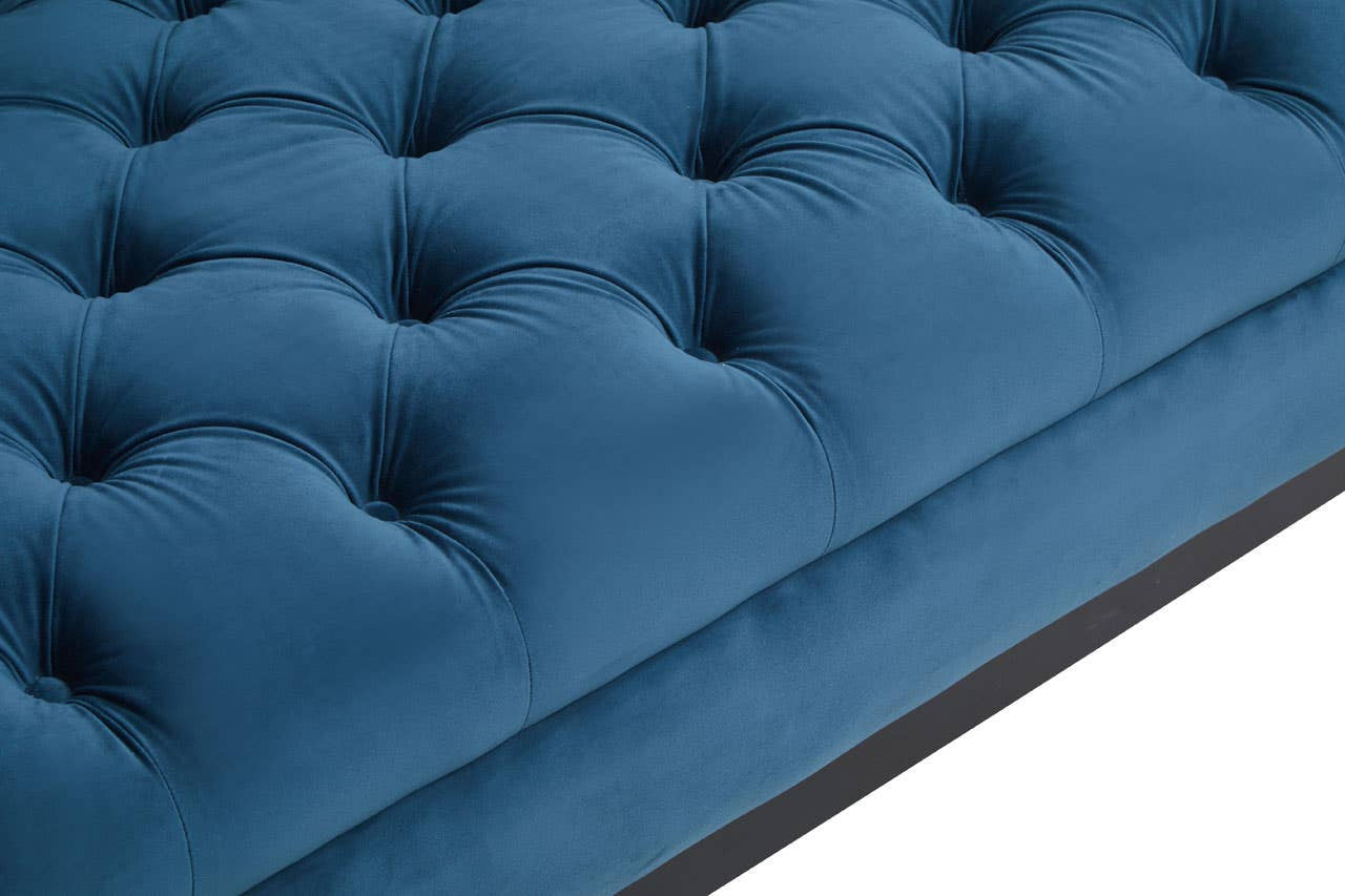 Sefira 2 Seater Navy Fabric Sofa
