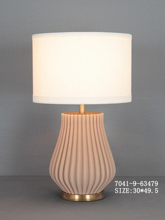 Pink & Gold Table Lamp