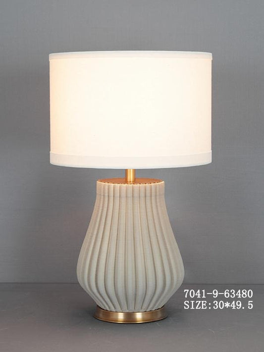 Beige Table Lamp