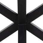 Heaven Dining Table with Ceramic Black Top 200x75.5cm