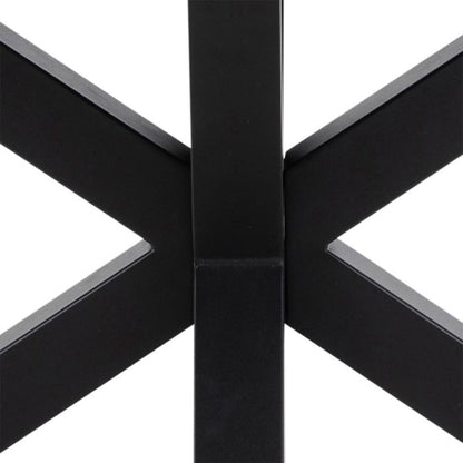 Heaven Dining Table with Ceramic Black Top 200x75.5cm