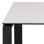 Halden Coffee Table Set with White Ceramic Akranes Top