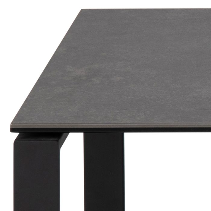 Halden Ceramic Coffee Table Set in Black