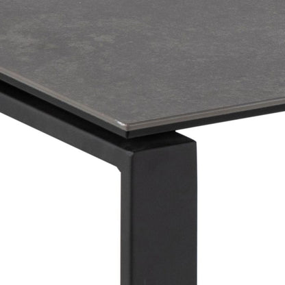 Halden Ceramic Coffee Table Set in Black