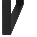 Halden Ceramic Coffee Table Set in Black