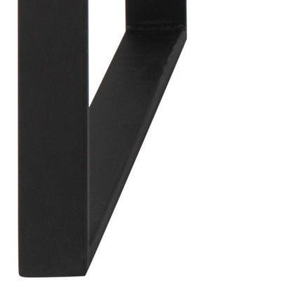 Halden Ceramic Coffee Table Set in Black