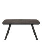 Blackburn Black Ceramic Extending Dining Table
