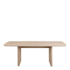 Christo Dining Table in White pigmented Oak 2.2M