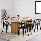 Christo Dining Table in Oak 2.2M
