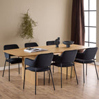 Christo Dining Table in Oak 2.2M