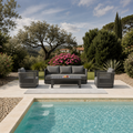 Ares Outdoor Lounge Set - Onyx - 5 Seater