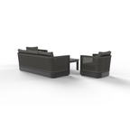 Ares Outdoor Lounge Set - Onyx - 5 Seater