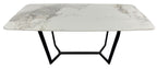 Vera 1.5M Dining Table With Ceramic Top