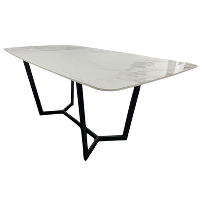 Vera 1.8M Dining Table With Ceramic Top