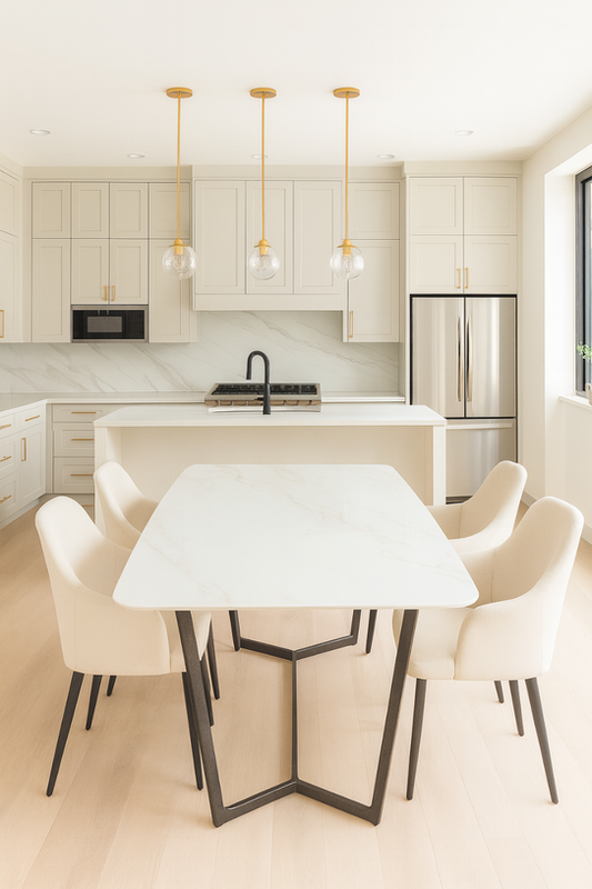 Vera 1.5M Dining Table With Ceramic Top
