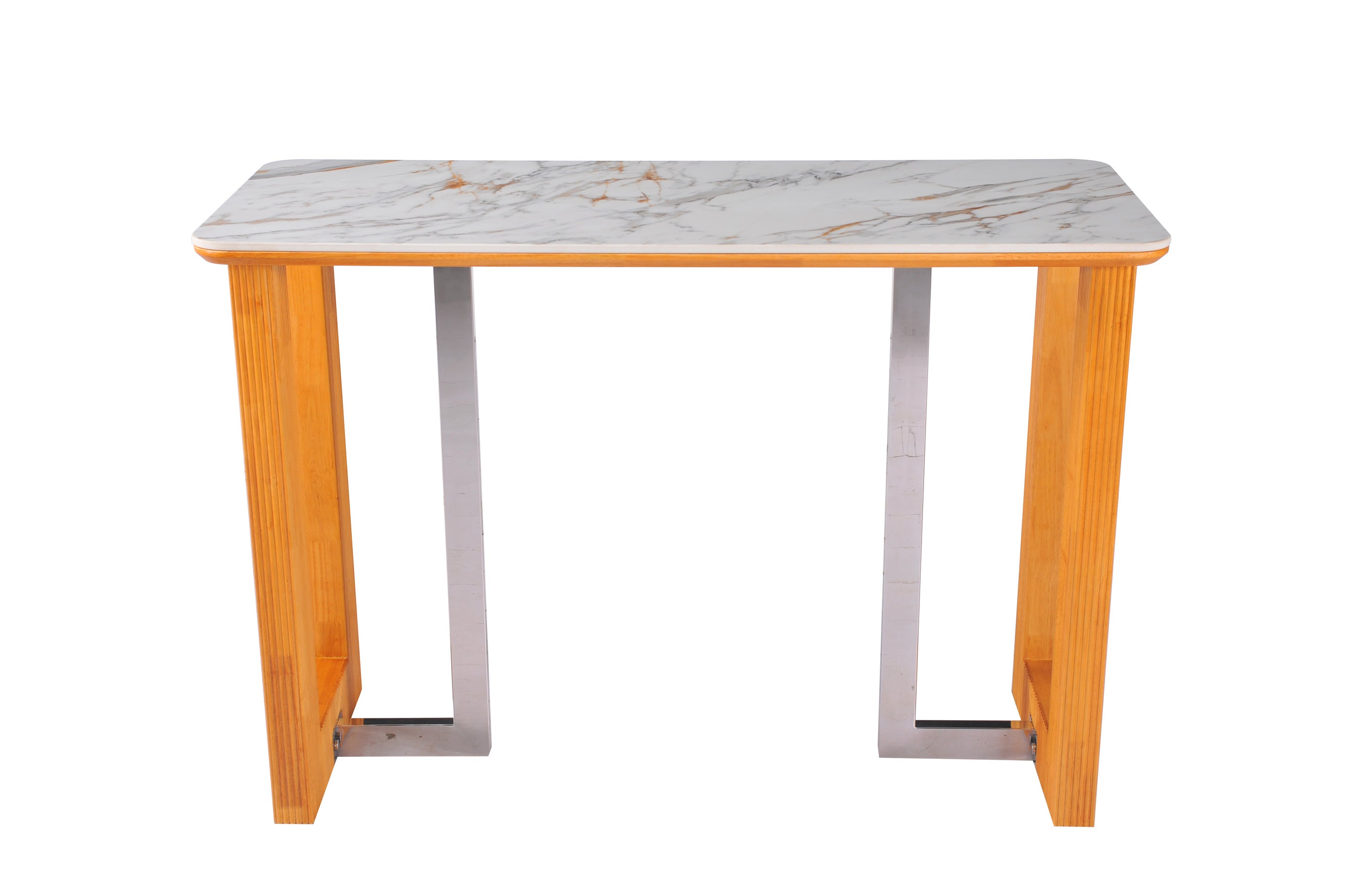 Engelberg Cream & Gold Bar Table