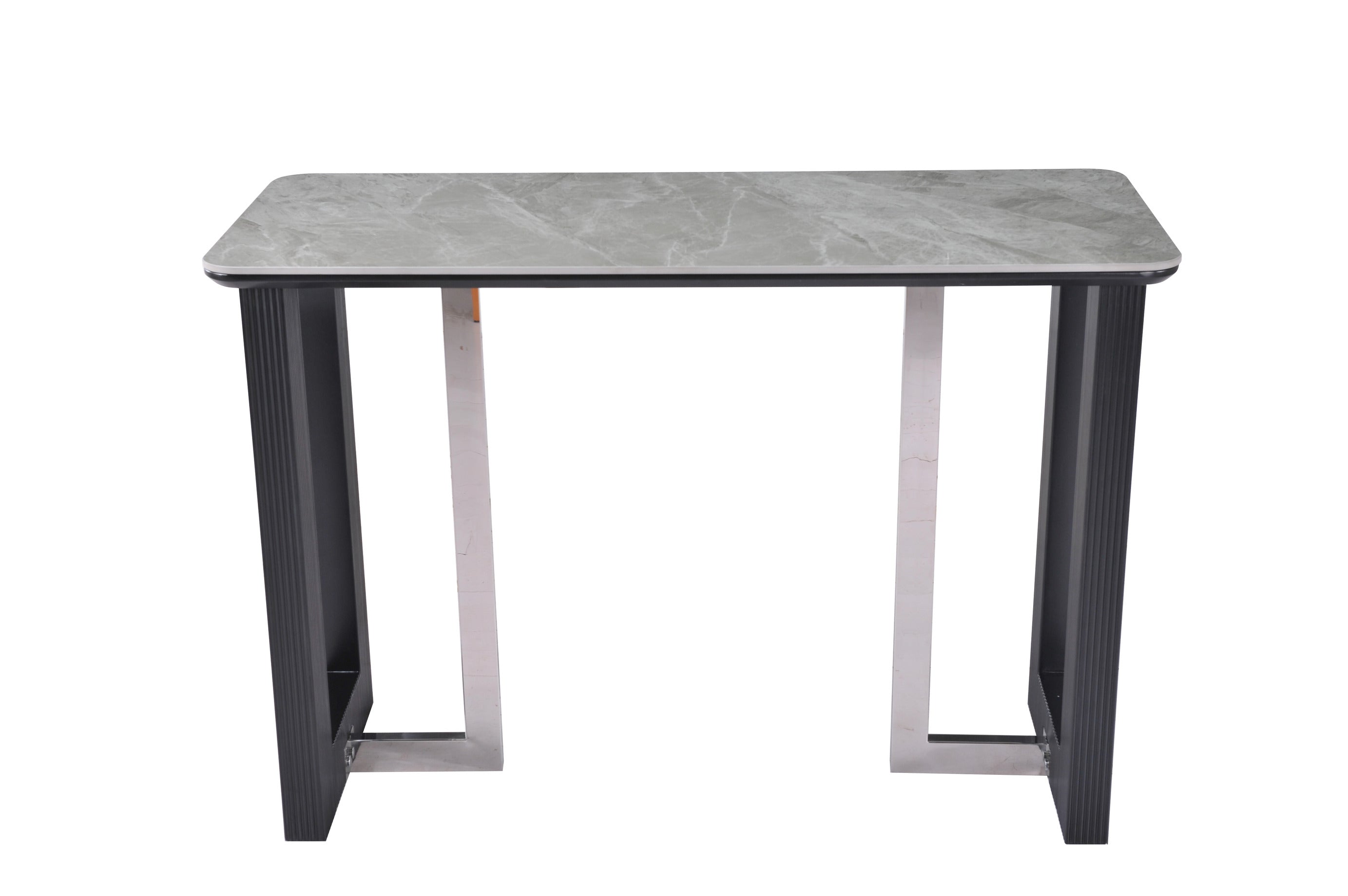 Engelberg Grey & Black Bar Table