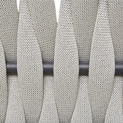 Corza Aluminium & Rope Lounge Set - Grey
