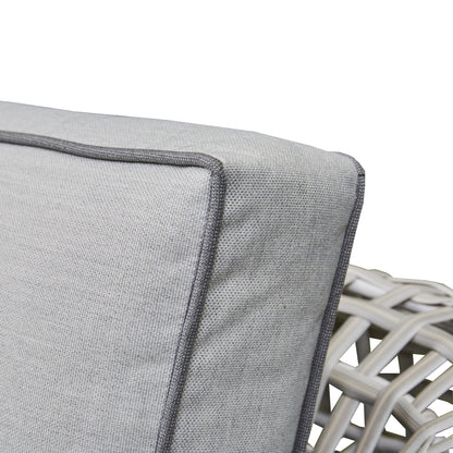 Kendara Rattan Corner Sofa Set - Grey