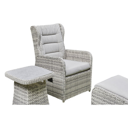 Bamora 5-Piece Reclining Lounge Set - Grey