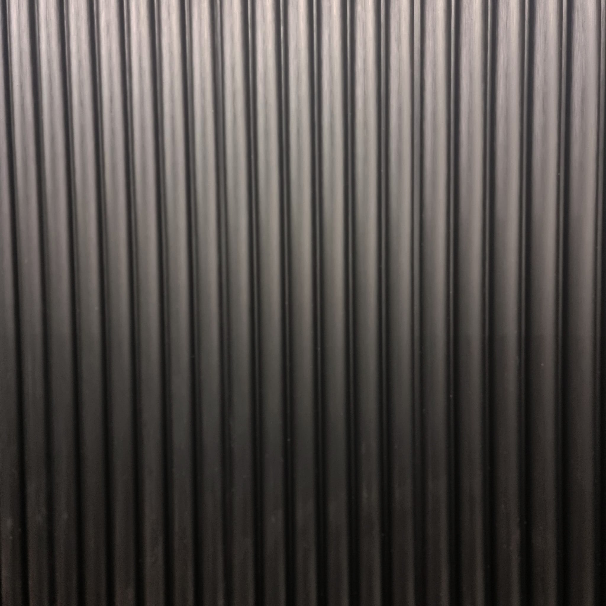 Decorative Fluted Wall Panels - Black