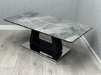 Zermatt Coffee Table With Grey Ceramic