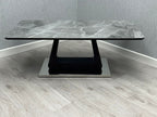 Zermatt Coffee Table With Grey Ceramic