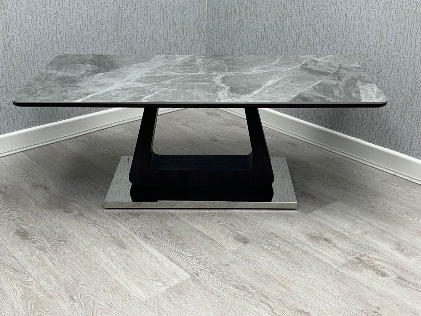 Zermatt Coffee Table With Grey Ceramic