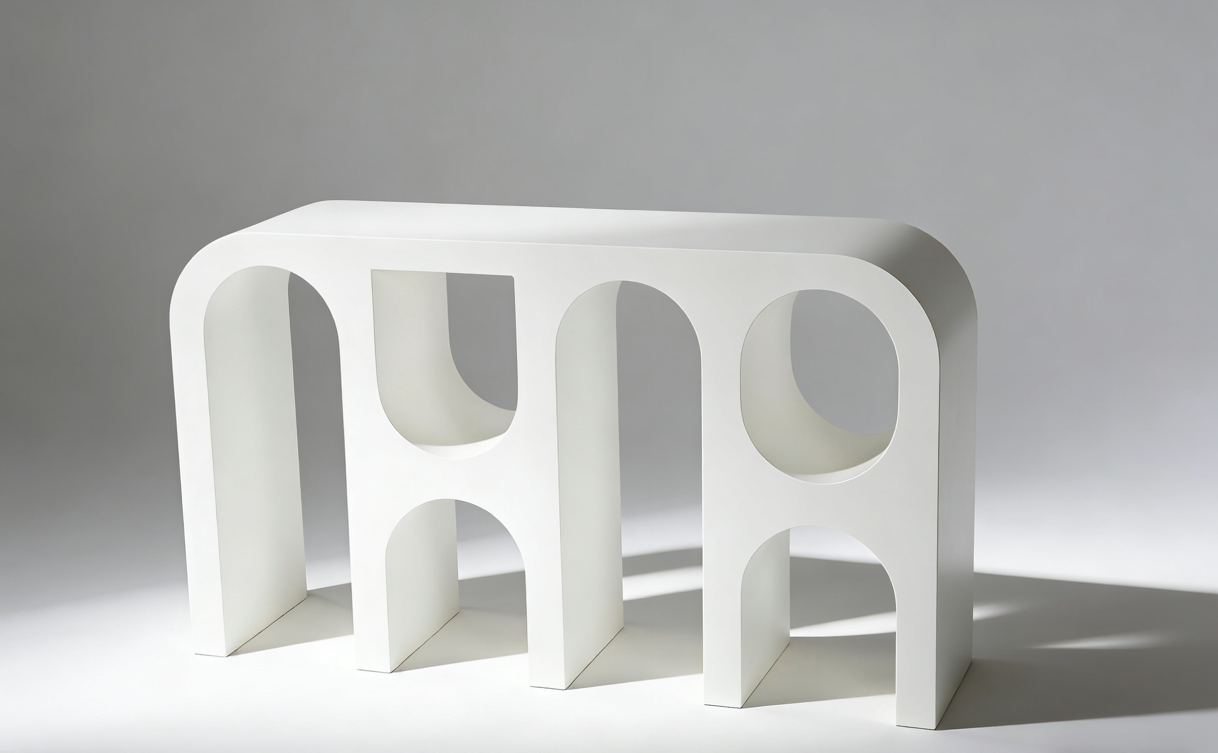 Capriana Console Table - White