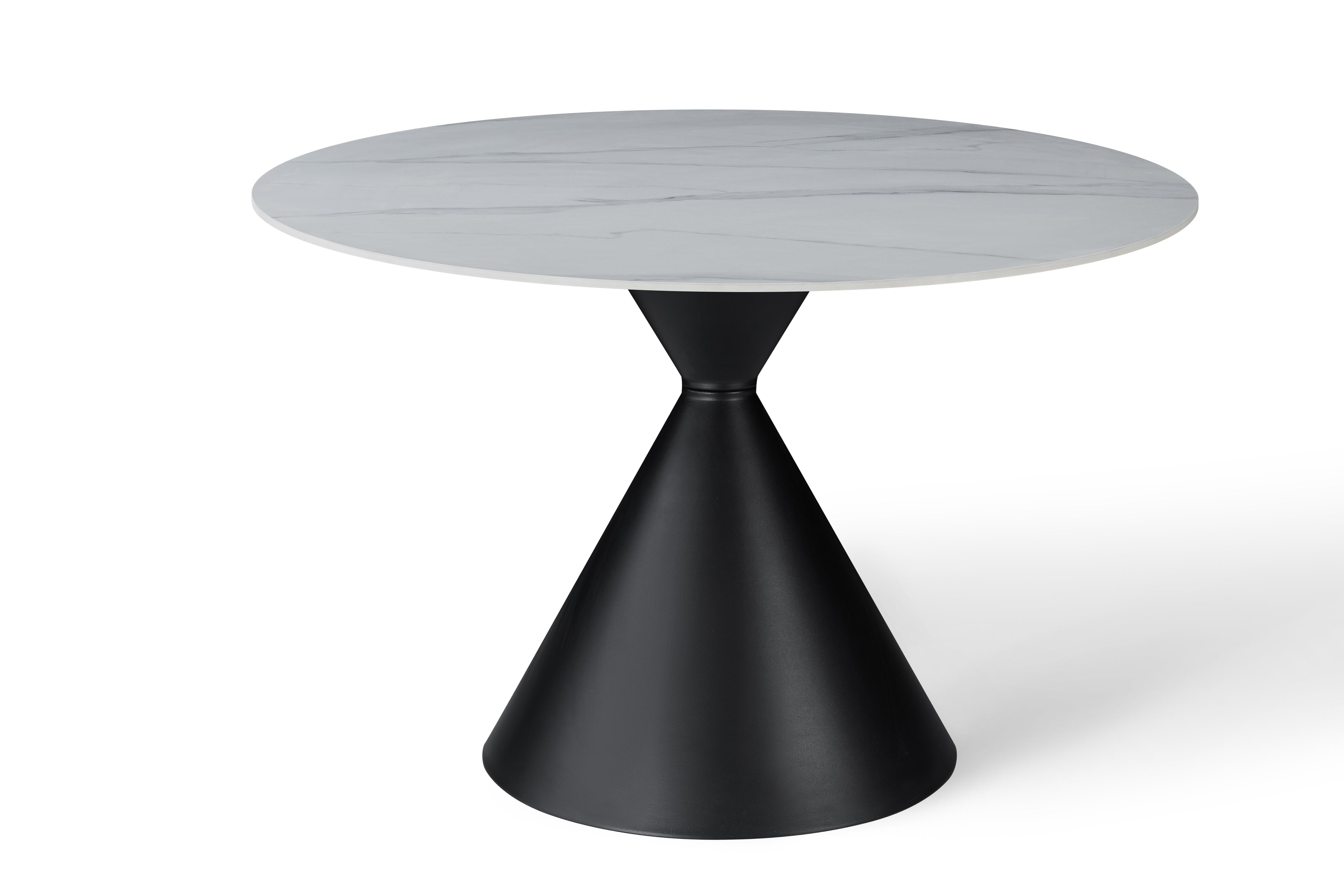 Casa Round 120cm Table - Black & White